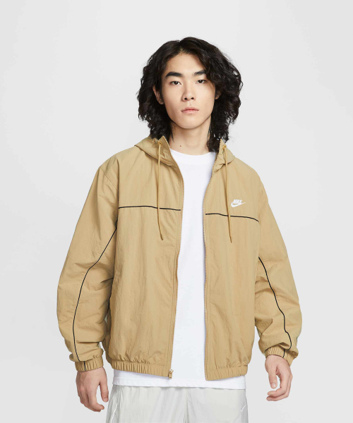 Худи-куртка Club M - Parachute Beige:Light Khaki:Black:White / HJ2013-298