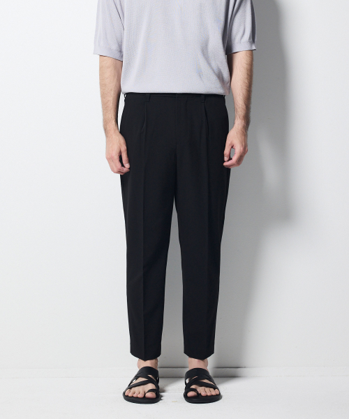 Слаксы CODIGALLERY Comfort с одной складкой, Black (Tapered) CPAUZ01BSB