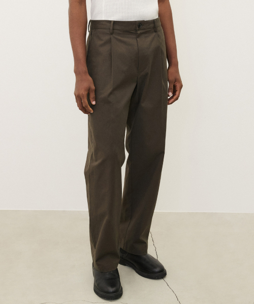 컴포트 코튼 세미와이드1 팬츠 보그