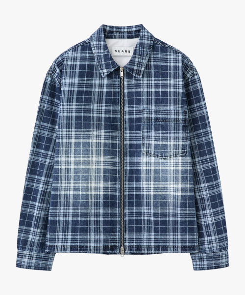 Фланелевая джинсовка Mid Blue