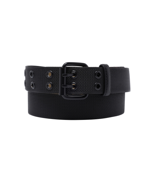 기철 Double Core Webbing Belt (Black)
