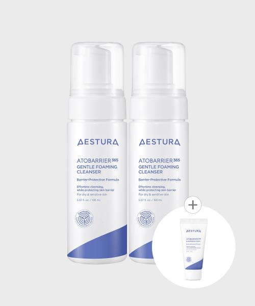 아토베리어365 젠틀 포밍클렌저 150ml x2