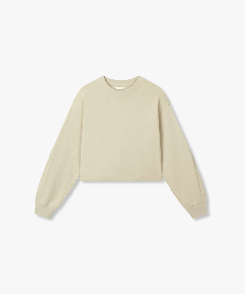 Базовый свитшот с утяжкой_Light Beige_7215340802