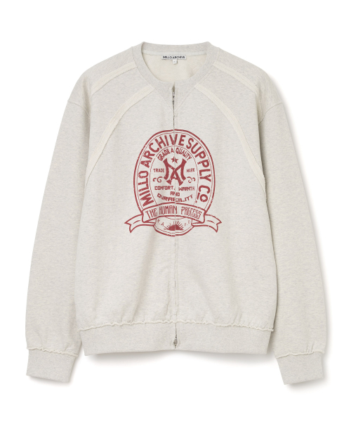 Толстовка на молнии Danish Bold [White Melange]