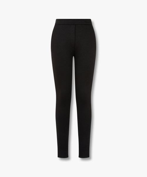 Узкие брюки на резинке stretch_Black_7214430105