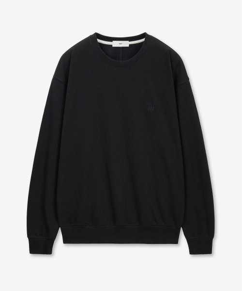 Embroidery Logo Sweatshirt (Black) TNTS6E100BK