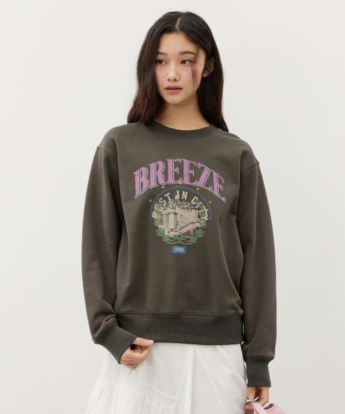 Свитшот Circle Breeze_CHARCOAL