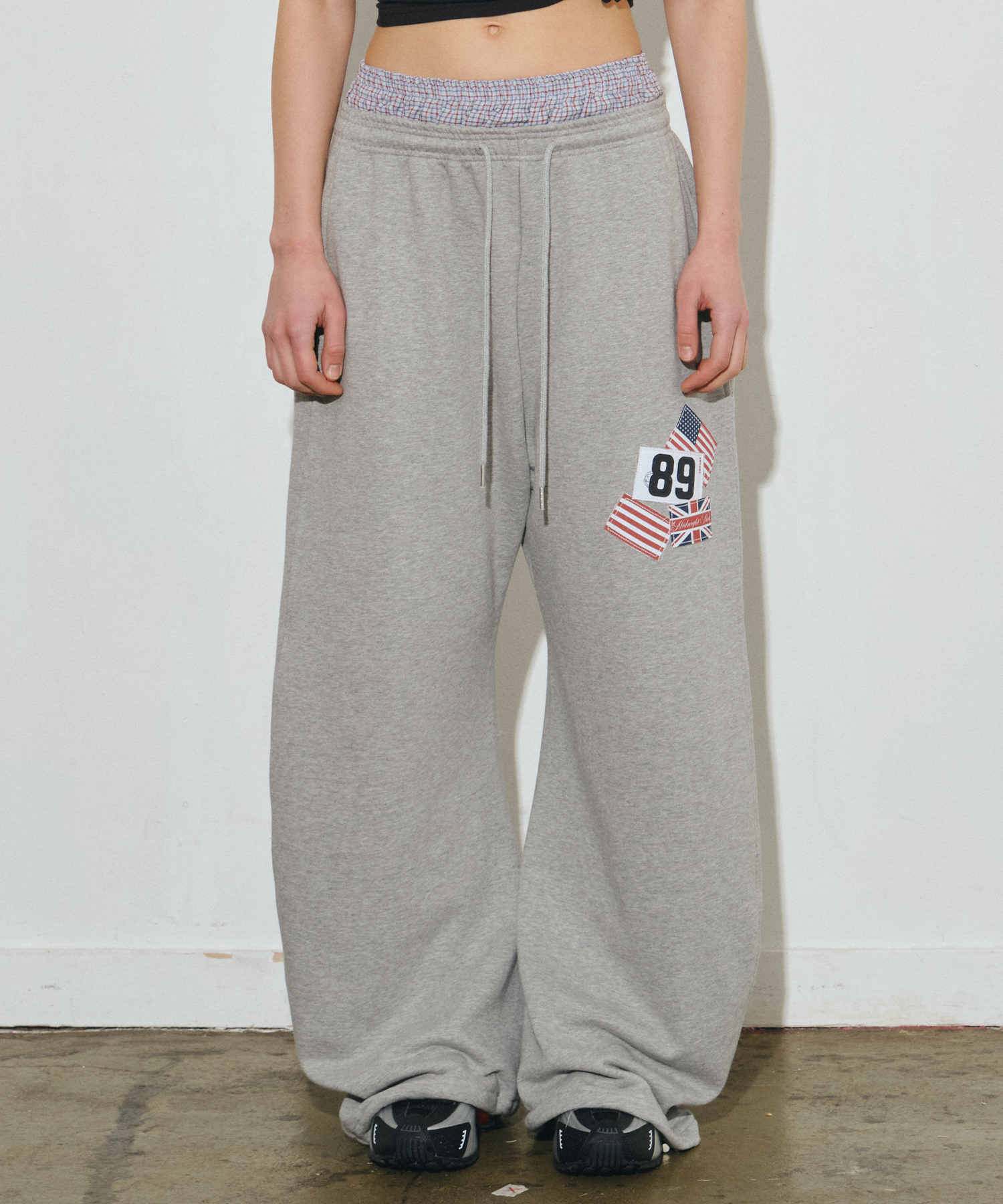rd check pants (grey)