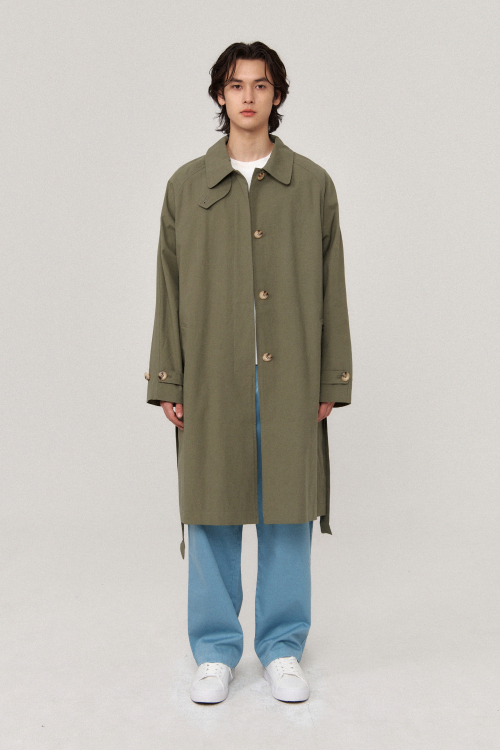 MANUEL - TRENCH COAT_Khaki