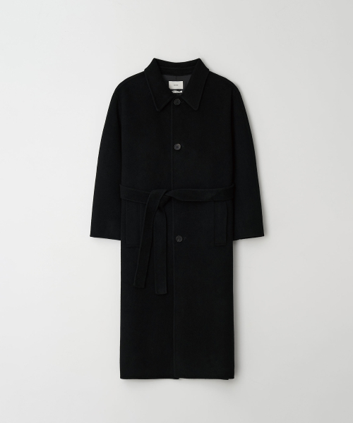 Balmacan Handmade Coat (Black)
