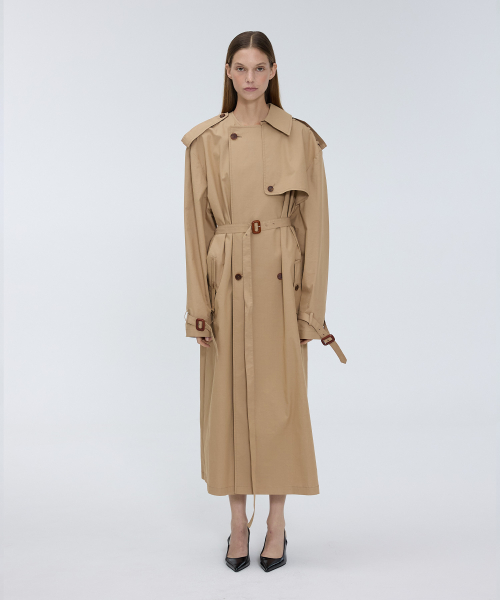 Origami trench coat
