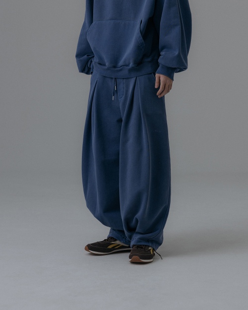 Valley Tuck спортивные Balloon Pants - Washed синий