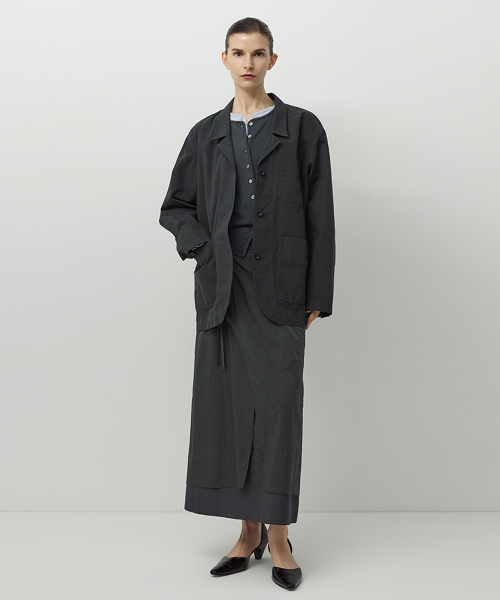 French Linen куртка Charcoal