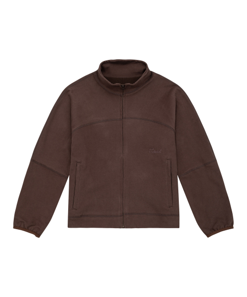 Tuewid Light weight set up Zip up in choco