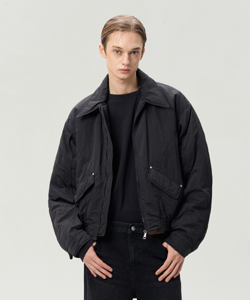 SLIT SLEEVES DETAIL BOMBER куртка