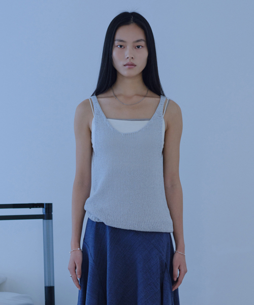 Premium Cotton Sleeveless Knit Top