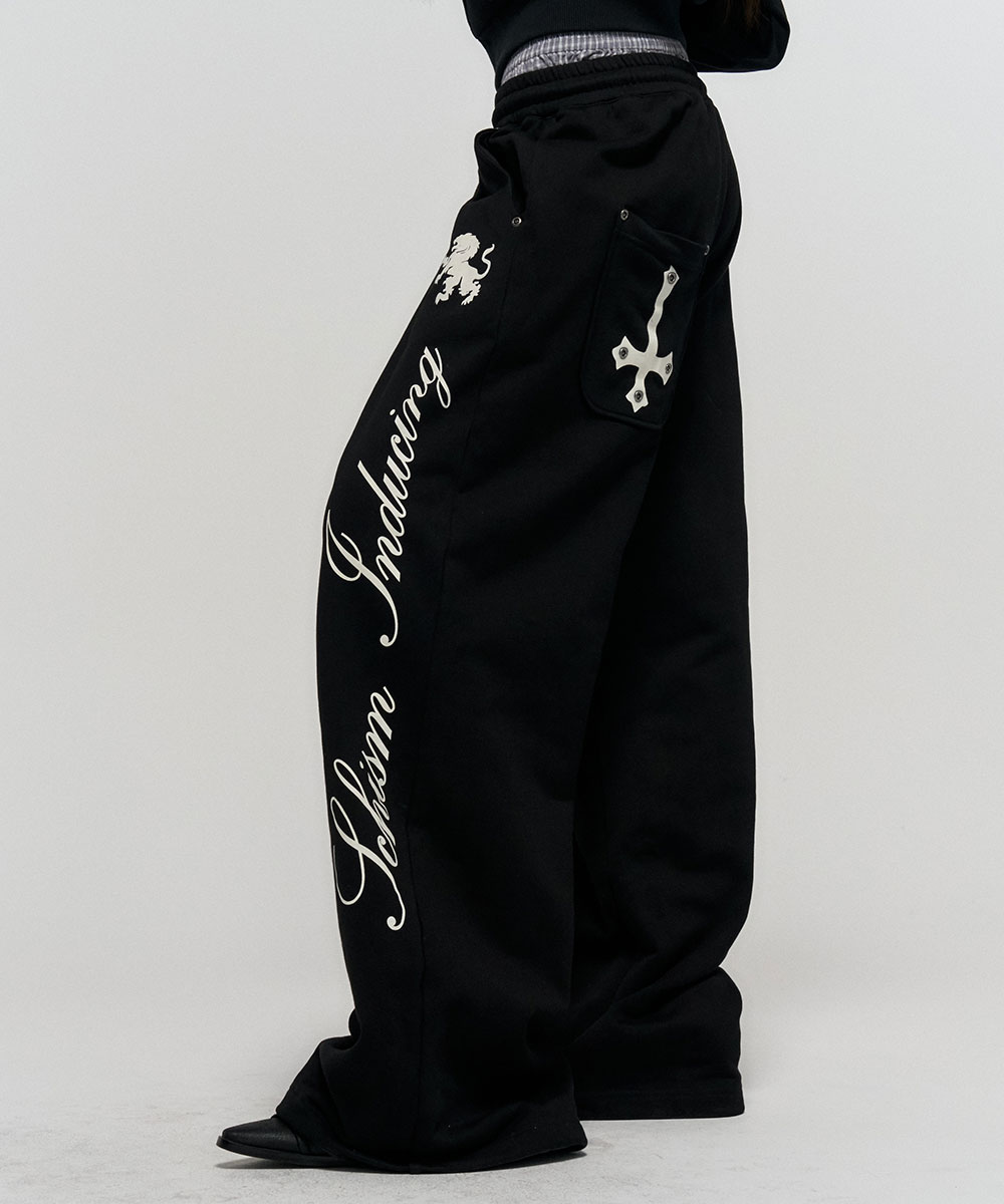 BOXER SAGGING SWEATбрюки черное