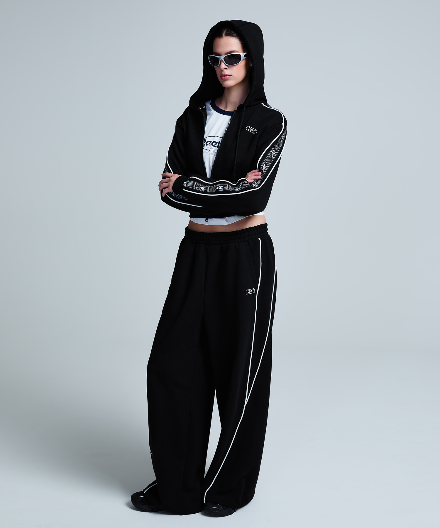 Nano Wide Fit свитшот-брюки (W) — Black