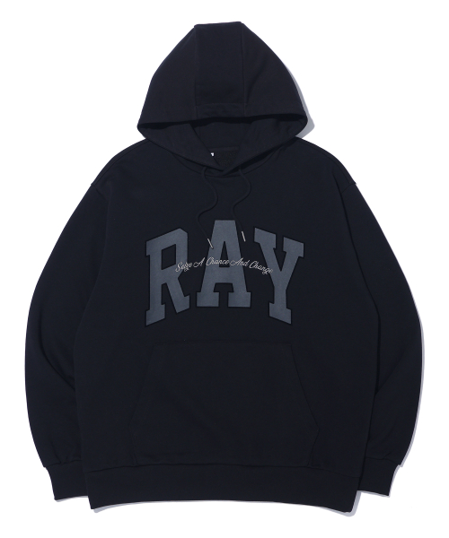 Худи RAY Big Arch Logo MQ6TU144, Black
