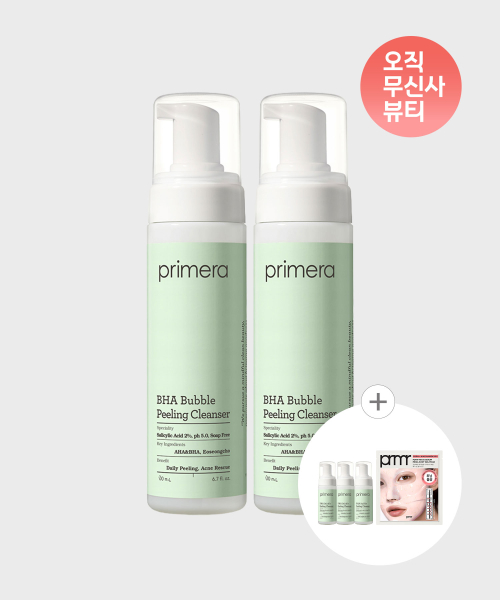 프리메라 [듀오] 바하 버블 필링 클렌저 200ml x 2