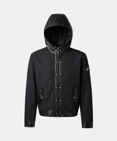 Худи-блузон Viper91 Contrast - Black