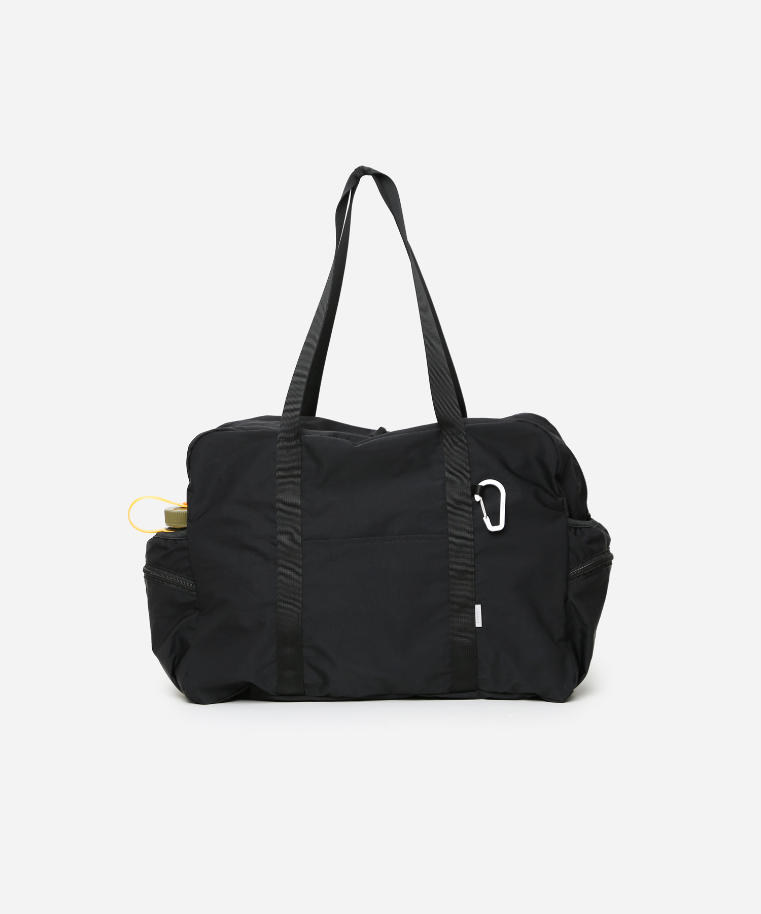 Flow Lightweight Recycled Nylon Shoulder Bag [Black]