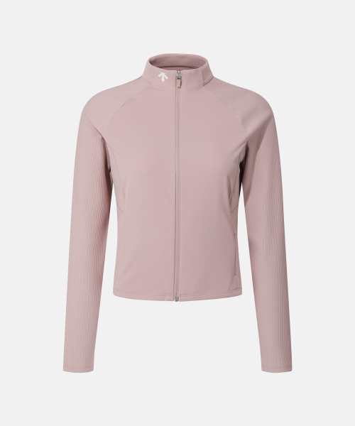 Женский голяной трек-жакет молния, Deep Pink SR122PFT13