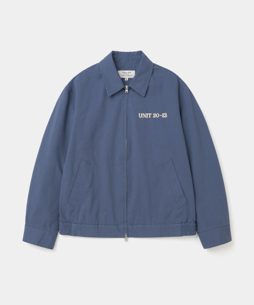 old town work jacket french blue