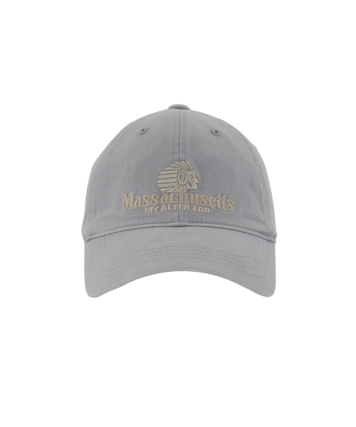 Tuewid souvenir cap massachusetts cloudy gray