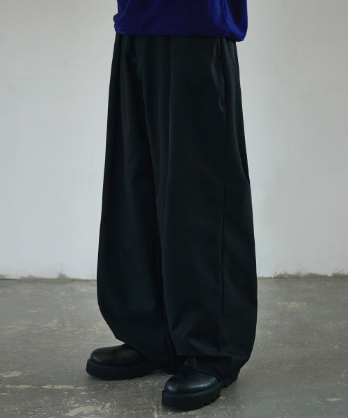 Брюки карго с обратными складками (Black)