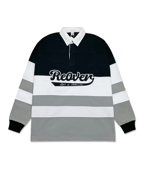 Регбийная футболка Old School, Black