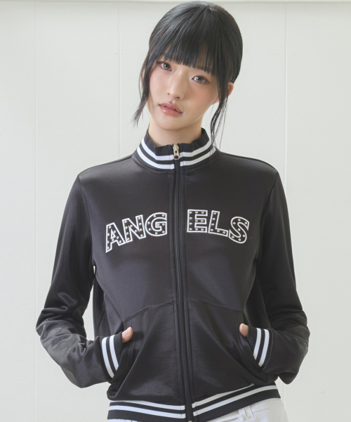 EL ANGELS TRAINING ZIP UP(BLACK)
