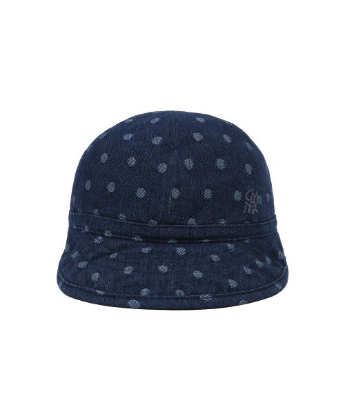 [CN]26 WASHING DENIM DOT HAT [2 COLOR]
