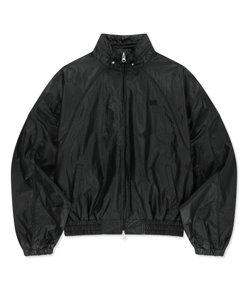 W TAG COATING JACKET - BLACK