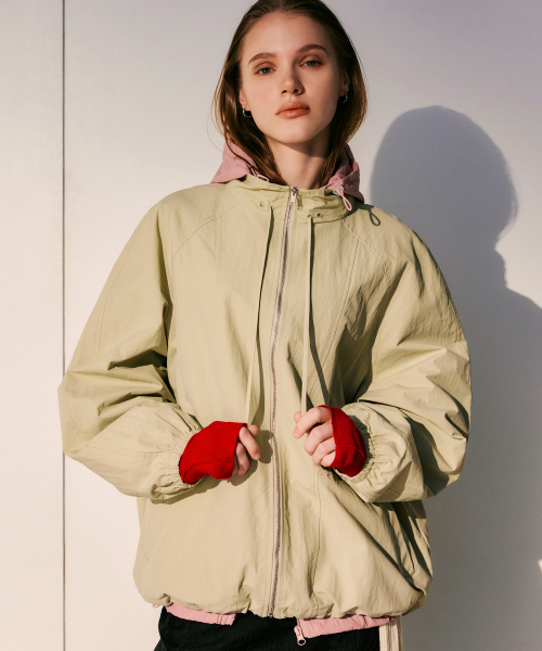 Nylon string high neck jumper
