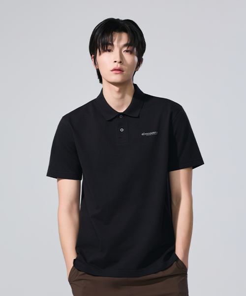 Мужское поло Freshvent Ted Soronacool (BLACK)