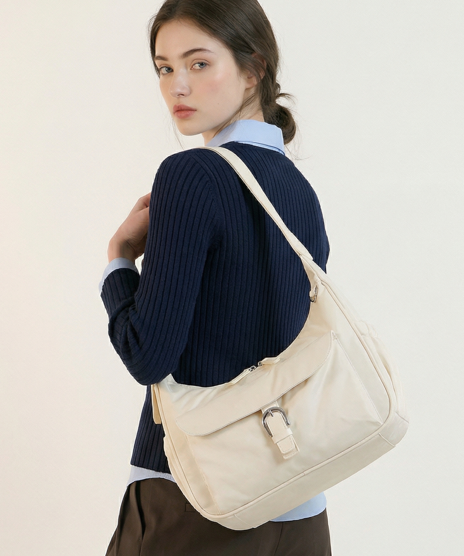 SENRUA BELT SHOULDER BAG (3COLOR)