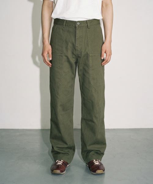 6P FATIGUE PANTS (OLIVE WASHED)