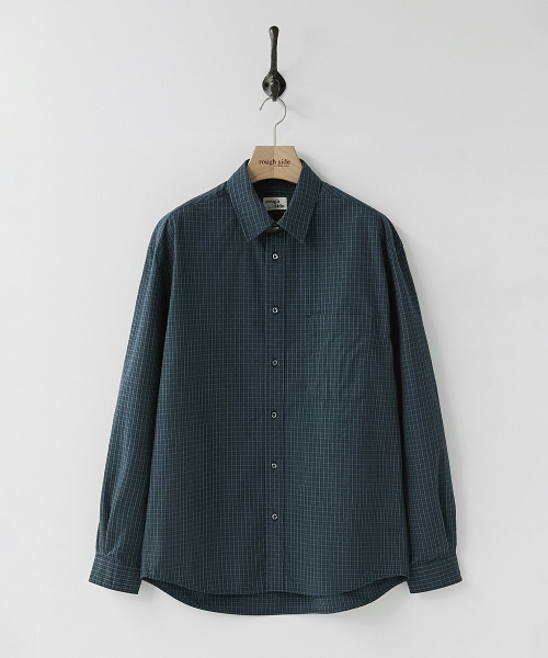 Primary Shirt тёмно-синий Gingham Check