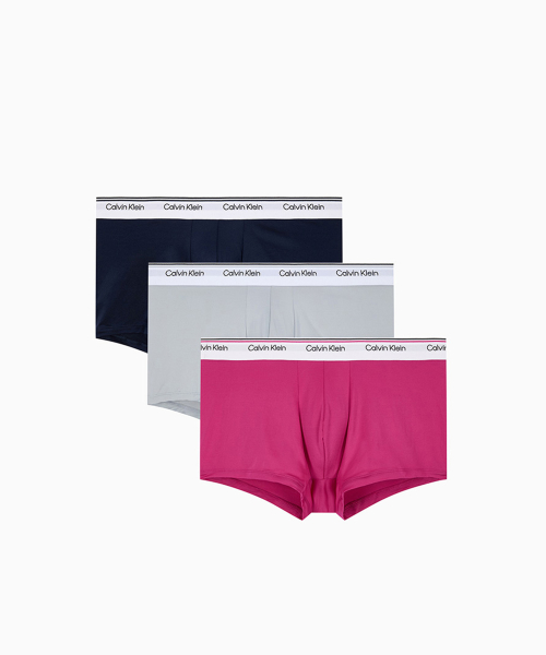 남성 마이크로파이버 스트레치 밸런스 로우 라이즈 트렁크 3PK_NP2824OQJ1