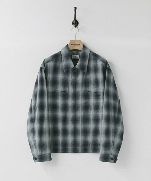 Cyclist Jacket Moonlight Check