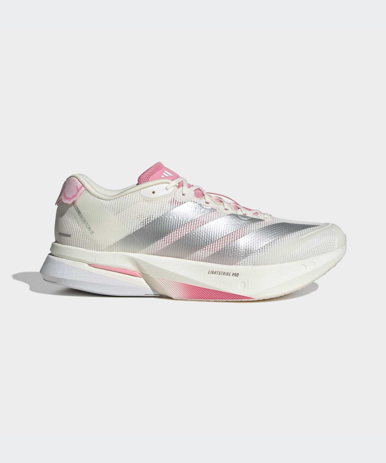 ADIZERO BOSTON 13 M CWHITE/SILVMT/BLIPNK