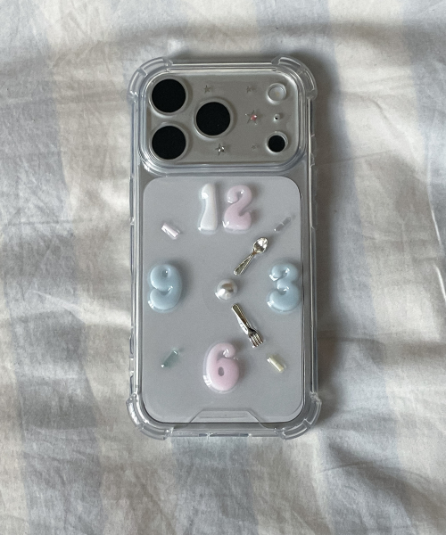 favorite clock ver 레진 폰케이스 키링