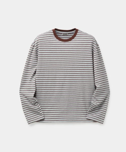 Multi Color Stripe лонгслив (Blue Burgundy)