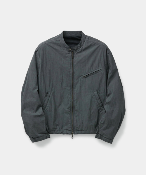 Байкерская куртка Garment Dyed (Washed Charcoal)