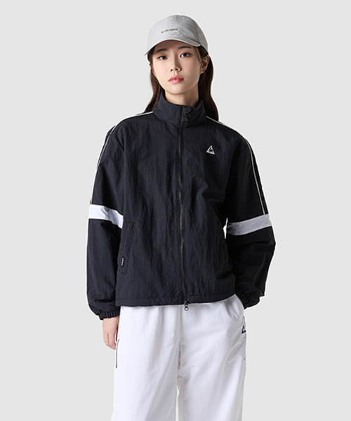Унисекс куртка-сетка loose fit - Black QR123LJK21