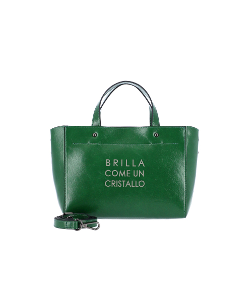 MARCE Zip Medium Tote Bag (Deep Green)