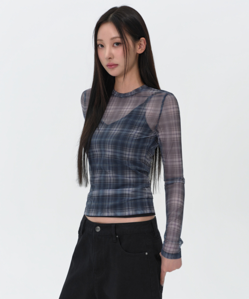 MUSINSA公式 | MUSINSA STANDARD WOMAN ウィメンズチェックシアー