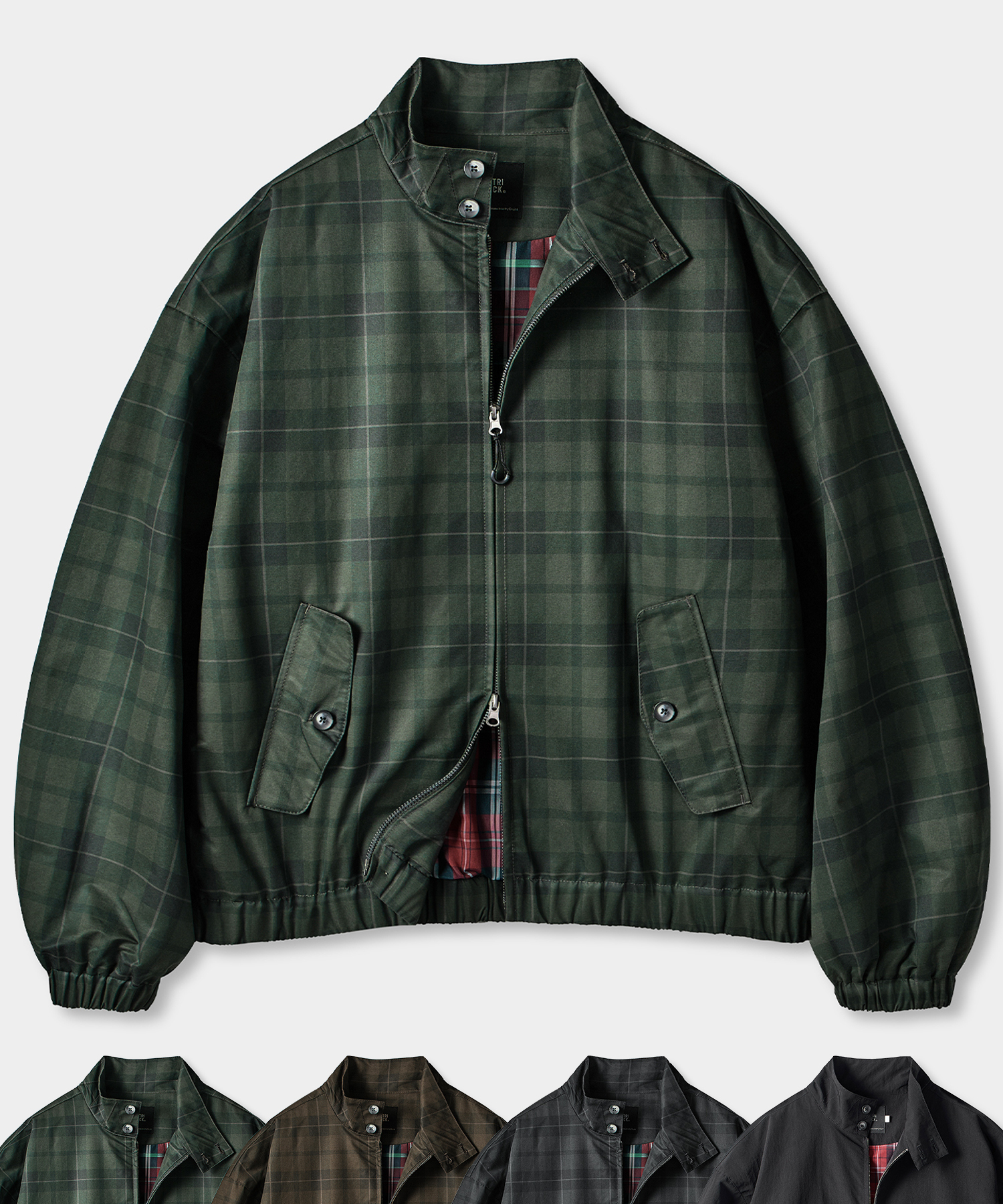 2WAY ESSENTIAL CROPPED HARRINGTON JACKET_4 COLOR
