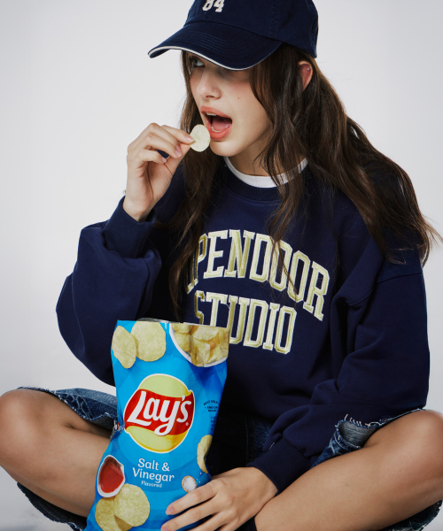 Opendoor crop mtm Navy